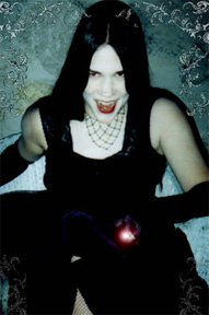 Jackie as a Vampire