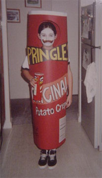 Dillon as a Pringles Can
